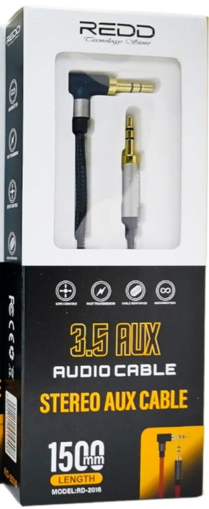 CABLE DE AUDIO REDD 3.5 AUX PUNTA L