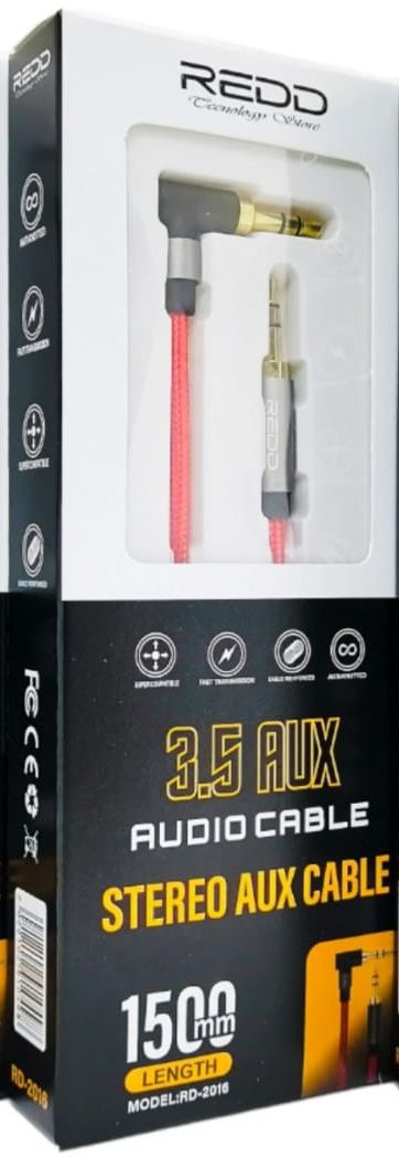 CABLE DE AUDIO REDD 3.5 AUX PUNTA L